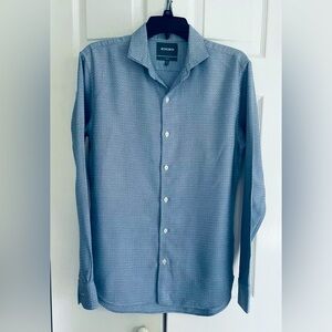 Bonobos Long Sleeve Slim Fit M Blue Shirt